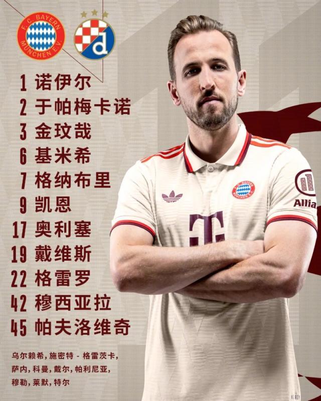 开云-【欧冠】醒啦？你没眼花！拜仁9比2狂胜！凯恩大四喜